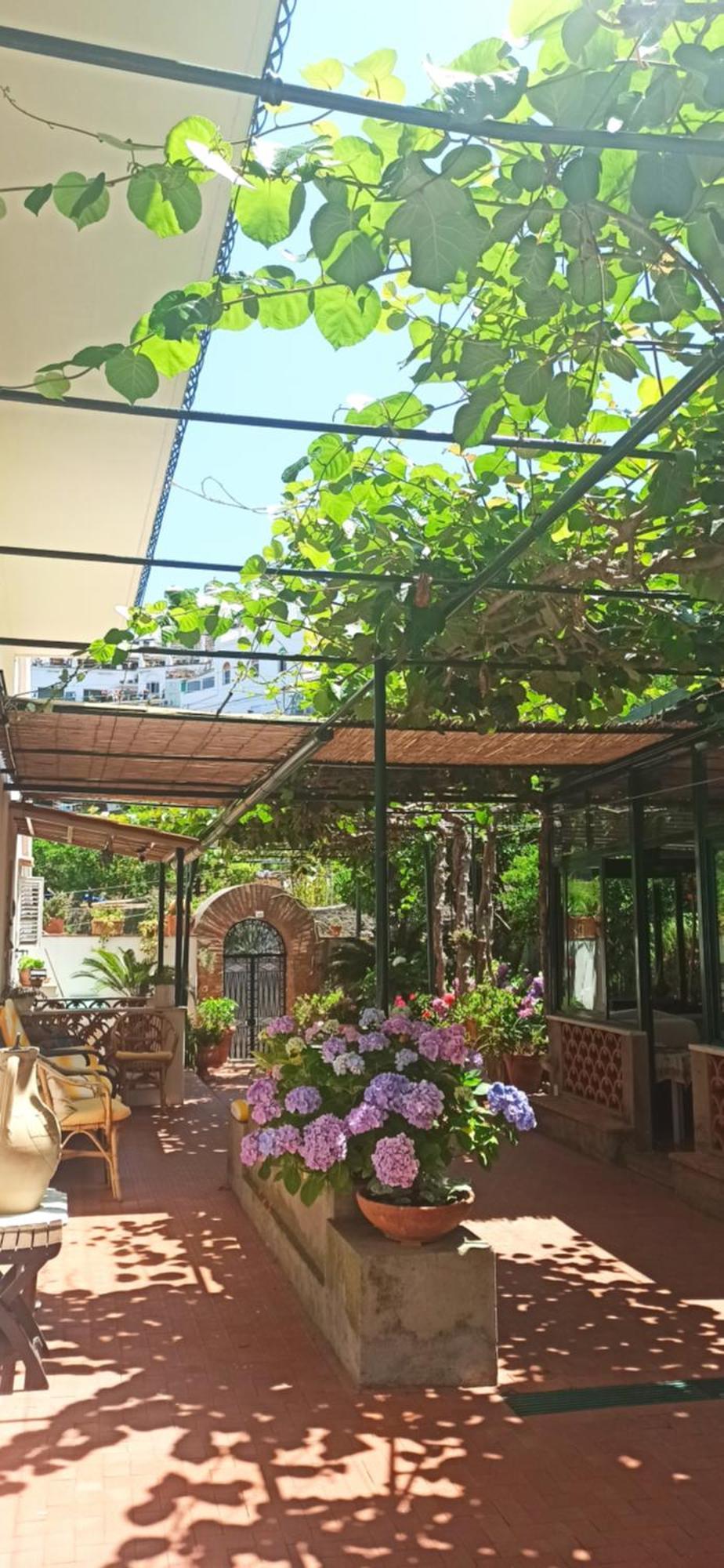 Villa Dei Fiori B&B Капри Экстерьер фото